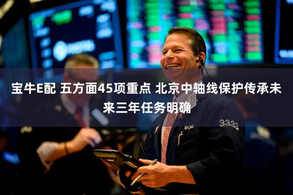宝牛E配 五方面45项重点 北京中轴线保护传承未来三年任务明确